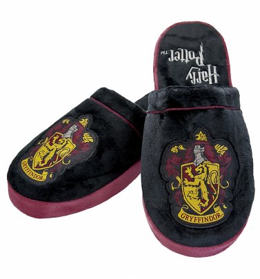Harry Potter Gryffindor Crest Slip On Slippers Harry Potter Gryffindor Crest Slip On Slippers