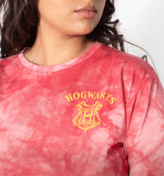 Harry Potter Gryffindor Tie Dye Long Sleeve T-Shirt from Cakeworthy