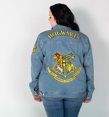 Harry Potter Hogwarts Denim Jacket from Cakeworthy
