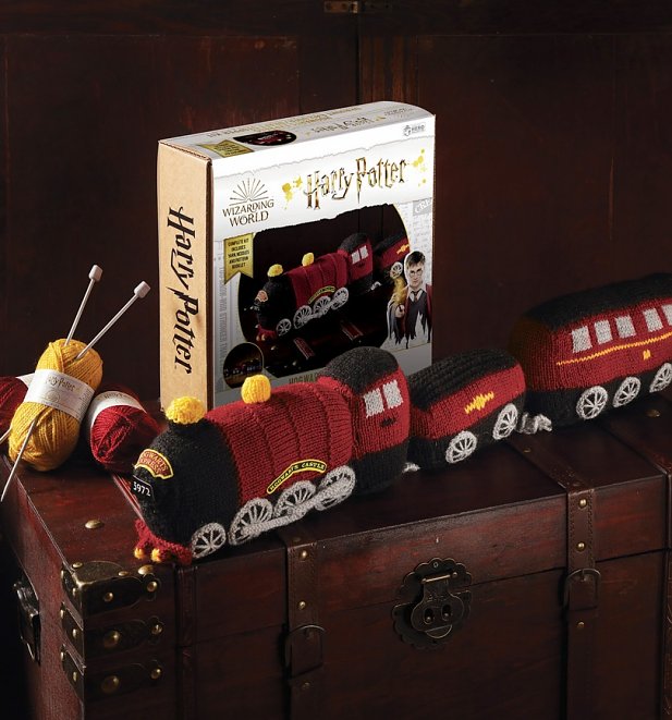 Harry Potter Hogwarts Express Draught Excluder Knitting Kit