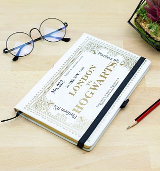 Harry Potter Hogwarts Express Ticket Premium A5 Notebook Harry Potter Hogwarts Express Ticket Premium A5 Notebook