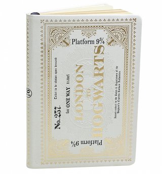 Harry Potter Hogwarts Express Ticket Premium A5 Notebook Harry Potter Hogwarts Express Ticket Premium A5 Notebook