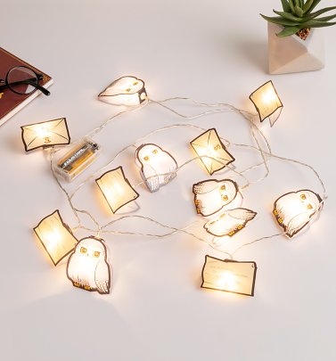 Harry Potter Hogwarts Letter and Hedwig String Lights Harry Potter Hogwarts Letter and Hedwig String Lights