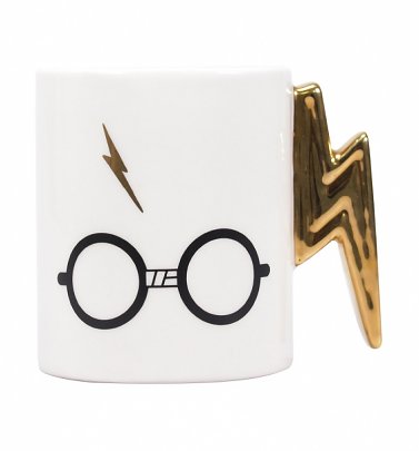 Harry Potter Lightning Bolt Handle Mug Harry Potter Lightning Bolt Handle Mug
