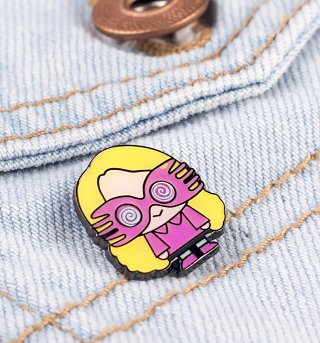 Harry Potter Luna Lovegood Enamel Pin Badge Harry Potter Luna Lovegood Enamel Pin Badge