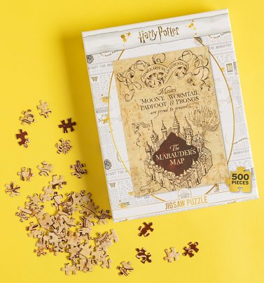 Harry Potter Marauders Map 500 Piece Jigsaw Puzzle Harry Potter Marauders Map 500 Piece Jigsaw Puzzle