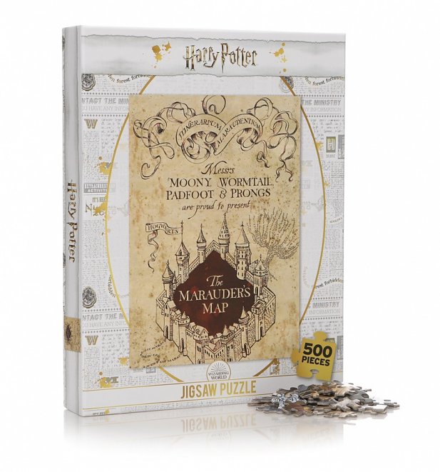 Harry Potter Marauders Map 500 Piece Harry Potter Marauders Map 500 Piece