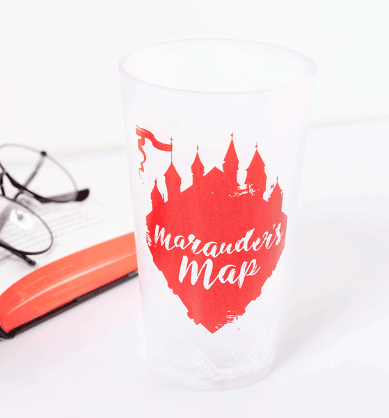 Harry Potter Marauders Map Heat Change Glass Harry Potter Marauders Map Heat Change Glass