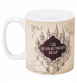 Harry Potter Marauders Map Heat Change Mug Harry Potter Marauders Map Heat Change Mug