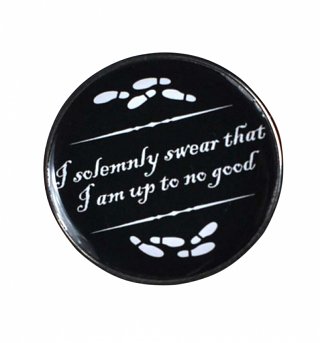 Harry Potter Marauder's Map Solemnly Swear Enamel Pin Badge Harry Potter Marauder's Map Solemnly Swear Enamel Pin Badge