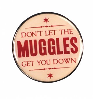 Harry Potter Muggles Enamel Pin Badge Harry Potter Muggles Enamel Pin Badge