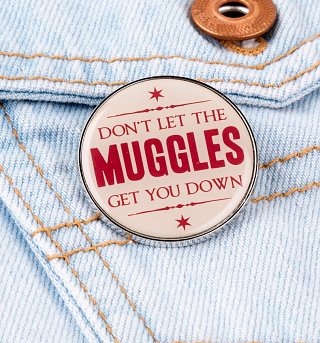 Harry Potter Muggles Enamel Pin Badge Harry Potter Muggles Enamel Pin Badge