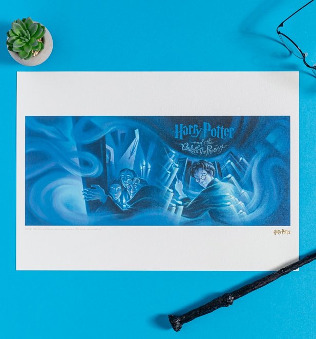 Harry Potter Order of the Phoenix Book Cover Art Print