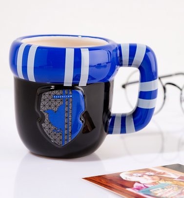 Harry Potter Ravenclaw Shaped Scarf Mug Harry Potter Ravenclaw Shaped Scarf Mug