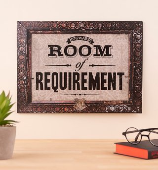 Harry Potter Room Of Requirement Large Tin Sign Harry Potter Room Of Requirement Large Tin Sign