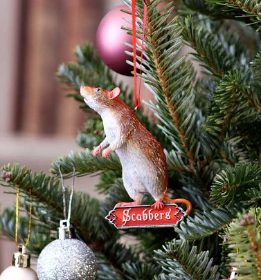 Harry Potter Scabbers Rat Hanging Decoration Harry Potter Scabbers Rat Hanging Decoration
