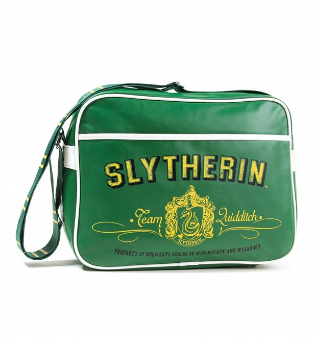 Harry Potter Slytherin Retro Messenger Bag Harry Potter Slytherin Retro Messenger Bag