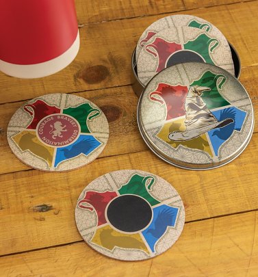 Harry Potter Sorting Hat Heat Change Coasters Harry Potter Sorting Hat Heat Change Coasters