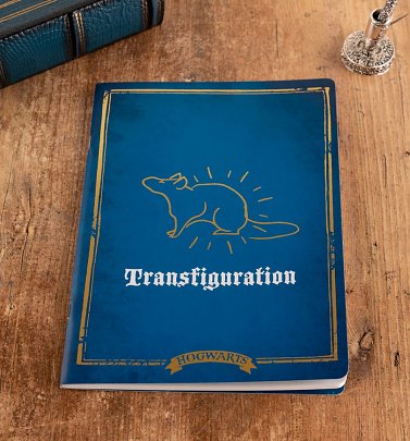 Harry Potter Transfiguration A4 Notebook Harry Potter Transfiguration A4 Notebook