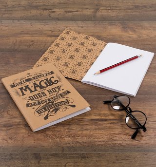 Harry Potter Use Magic Set of Two A5 Notebooks Harry Potter Use Magic Set of Two A5 Notebooks