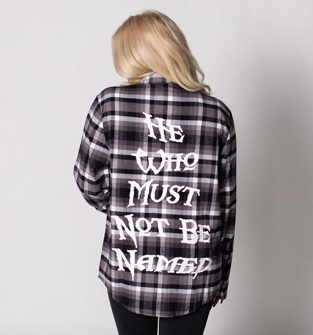 Harry Potter Voldemort Flannel Shirt from Cakeworthy