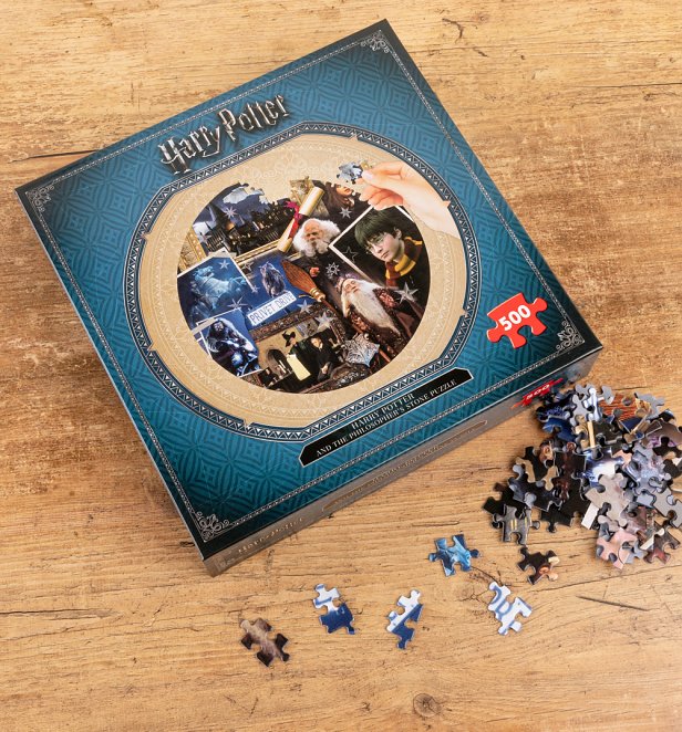 Harry Potter and the Philosopher's Stone 500 Piece Round Jigsaw Puzzle