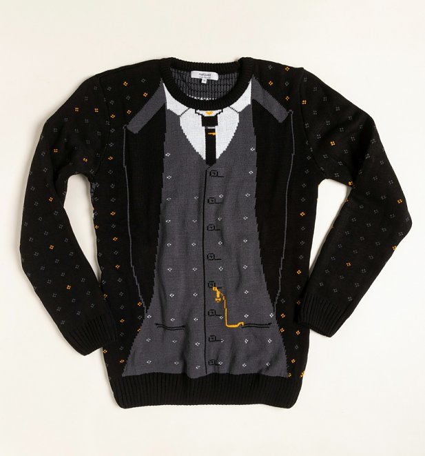 Have A Blinder Peaky Knitted Christmas Jumper from Not Just Clothing Have A Blinder Peaky Knitted Christmas Jumper from Not Just Clothing