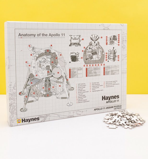 Haynes Anatomy of Apollo 11 1000 Piece Jigsaw Puzzle Haynes Anatomy of Apollo 11 1000 Piece Jigsaw Puzzle