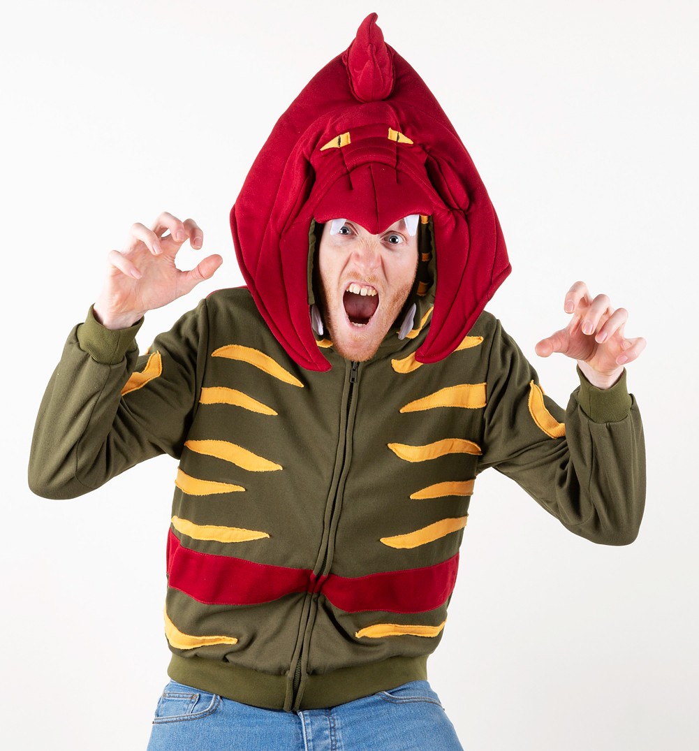 He Man And The Masters Of The Universe Battle Cat Costume Hoodie