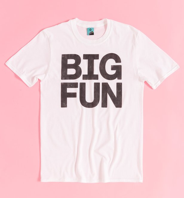 Heathers Inspired Big Fun White T-Shirt