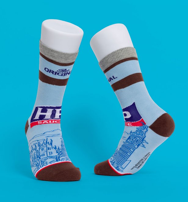 Heinz HP Brown Sauce Crew Socks Heinz HP Brown Sauce Crew Socks
