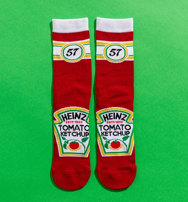 Heinz Tomato Ketchup Crew Socks