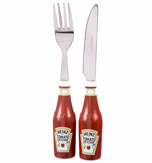 Heinz Tomato Ketchup Cutlery Set Heinz Tomato Ketchup Cutlery Set