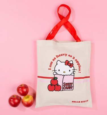 Hello Kitty Canvas Tote Bag Hello Kitty Canvas Tote Bag