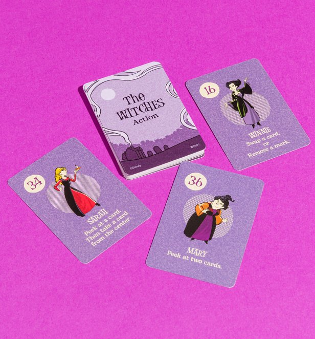 Hocus Pocus Tricks and Wits Card Game from Funko