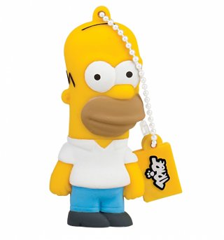Homer Simpson USB 8GB Memory Stick Homer Simpson USB 8GB Memory Stick