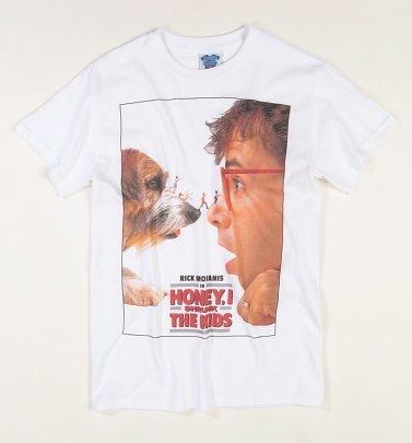 Honey I Shrunk The Kids Movie Poster White T-Shirt Honey I Shrunk The Kids Movie Poster White T-Shirt