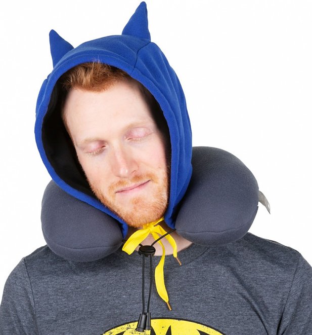 Hooded Batman Travel Neck Pillow Hooded Batman Travel Neck Pillow