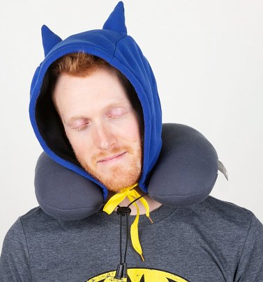 Hooded Batman Travel Neck Pillow Hooded Batman Travel Neck Pillow