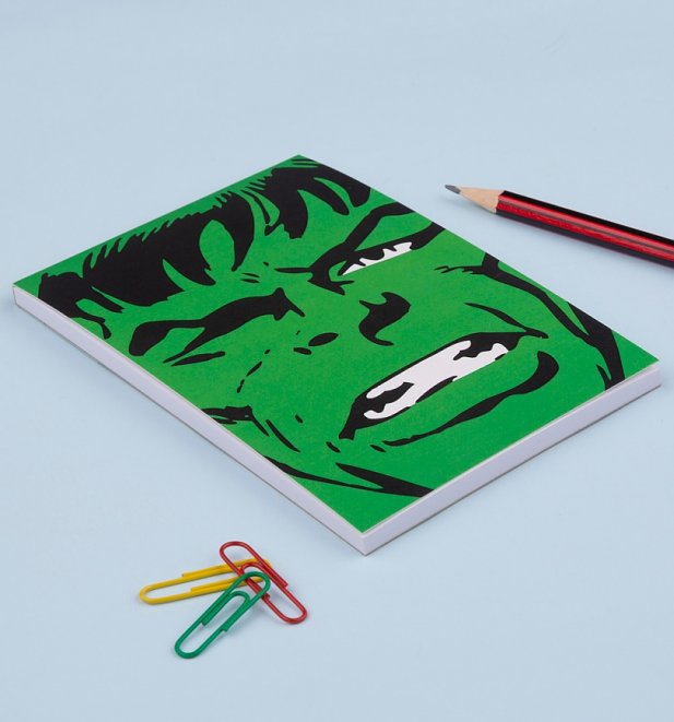 Hulk Face Magnetic Notepad