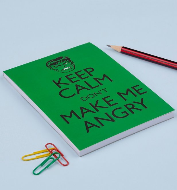 Hulk Keep Calm Magnetic Notepad