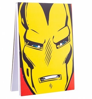 Iron Man Face Magnetic Notepad Iron Man Face Magnetic Notepad