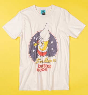 I've Been To Button Moon Ecru T-Shirt I've Been To Button Moon Ecru T-Shirt