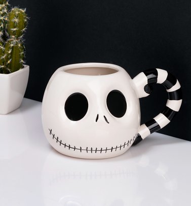 Jack Skellington Head Nightmare Before Christmas Mug Jack Skellington Head Nightmare Before Christmas Mug