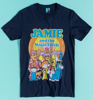 Jamie And The Magic Torch Navy T-Shirt