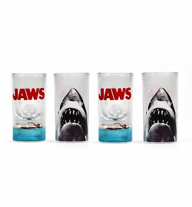 Jaws Set of Four Shot Glasses Jaws Set of Four Shot Glasses