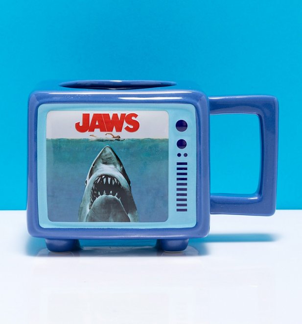 Jaws TV Shaped Heat Change Mug