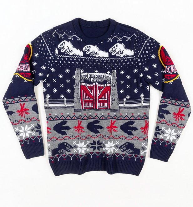 Jurassic Park Christmas Jumper