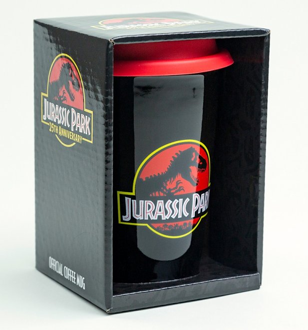 Jurassic Park Classic Logo Travel Mug Jurassic Park Classic Logo Travel Mug