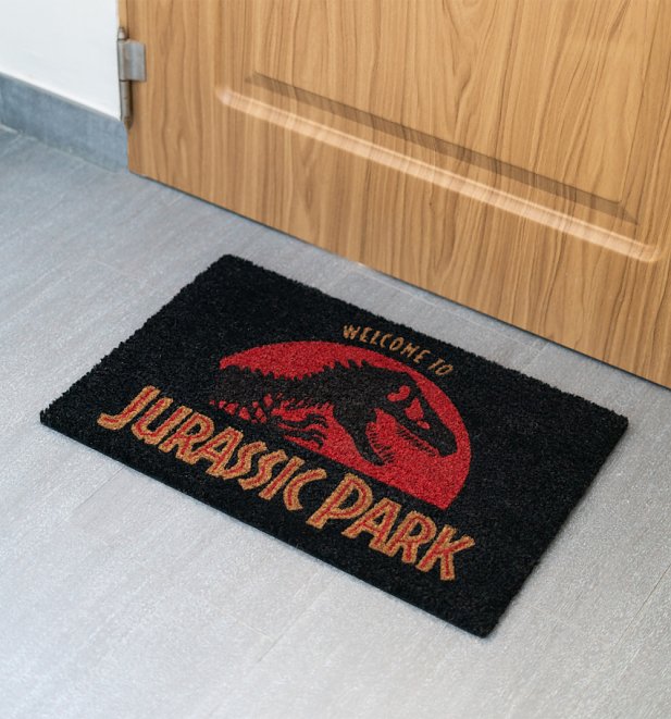 Jurassic Park Door Mat